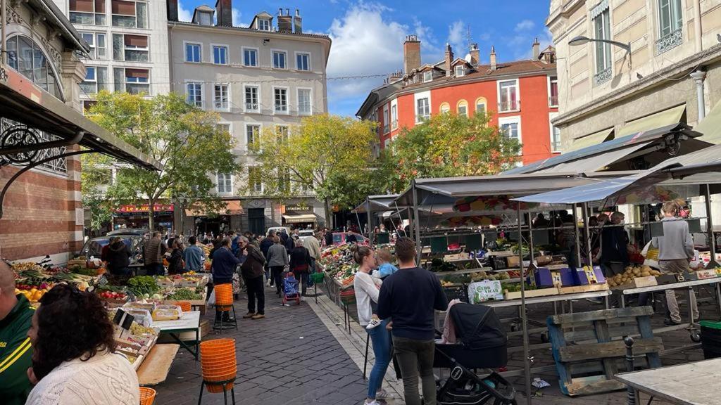 Cosy And Calm In Grenoble City Heart With Free And Large Parking Q-Park Chavant Ngoại thất bức ảnh